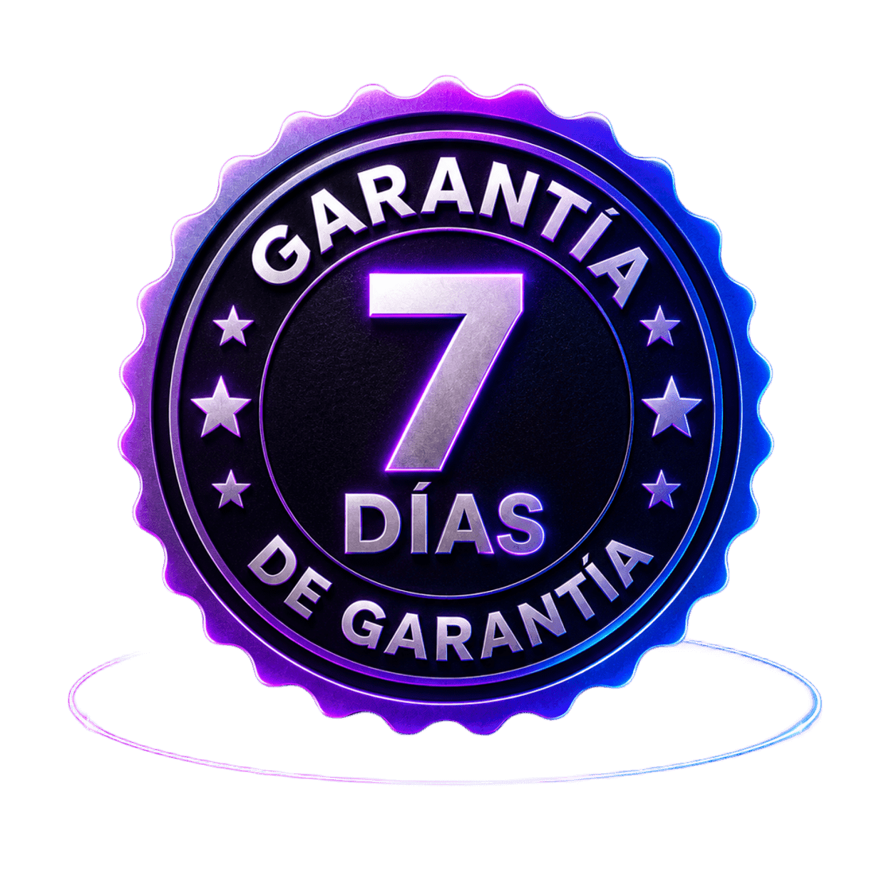 Sello de garantía de 7 días